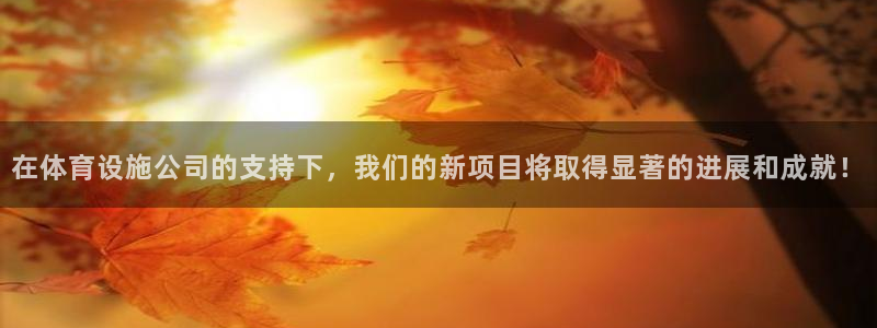 意昂4官网：在体育设施公司的支持下，我们的新项目将取