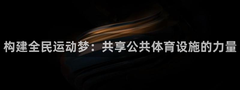 意昂体育4联系电话：构建全民运动梦：共享公共体育设施的力量