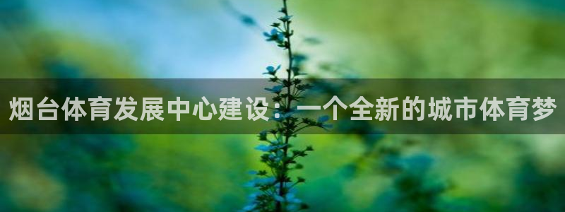 意昂4官方：烟台体育发展中心建设：一个全新的城市体育梦 
